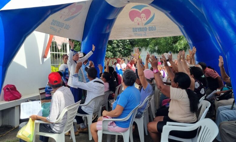 Los Guayos jornada de salud.