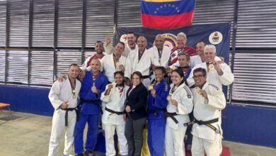 Carabobo se alzó con el subcampeonato en el Campeonato Nacional Máster de Judo, celebrado en el Centro Nacional de Judo en Caracas.