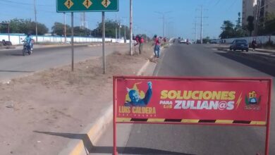 En Maracaibo el IARA despliega cuadrillas de limpieza en el corredor vial Hugo Chávez