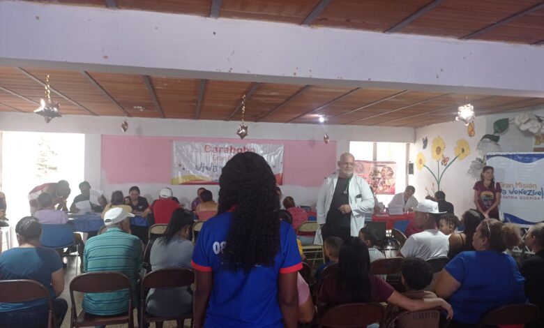 Jornada de salud en Las Agüitas.