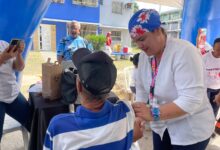 como iniciativa de la alcaldesa Mervelis Moreno de Burgos, fue desplegado el Plan de Atención Social al Adulto Mayor .