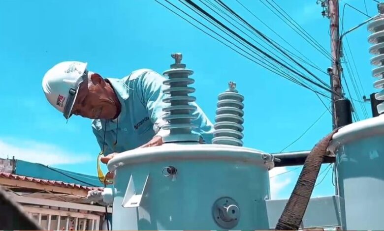 Zulia: Corpoelec instaló 62 transformadores para fortalecer el servicio eléctrico a 950 familias