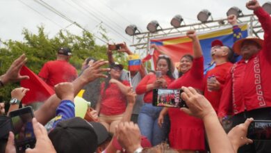 Zulia: Marea Roja cubrió calles del municipio Miranda en apoyo a Luselia García