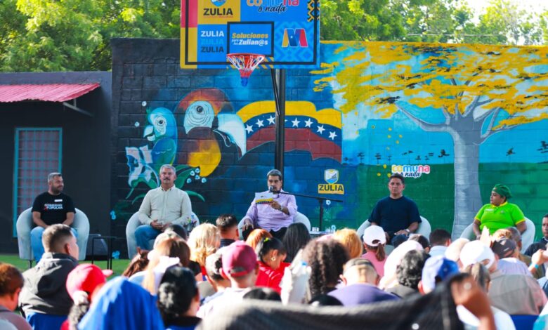 Zulia: Presidente Nicolás Maduro evalúa gobierno popular acompañado del gobernador Luis Caldera