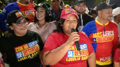 Zulia: Alcaldesa de Miranda Luselia García celebró su triunfo electoral con multitudinaria caravana