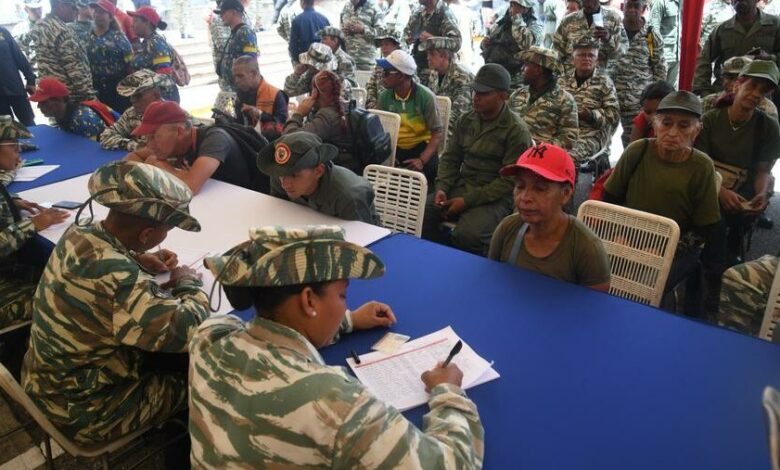 Caracas activa 37 puntos de registro para alistamiento en la Milicia Nacional