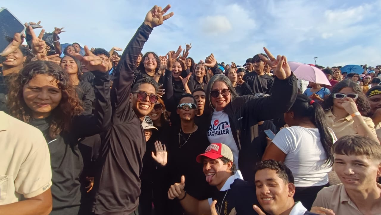 Ruta Live del Bachiller Zulia se disfrutó desde el Parque Monumental Ana María Campos
