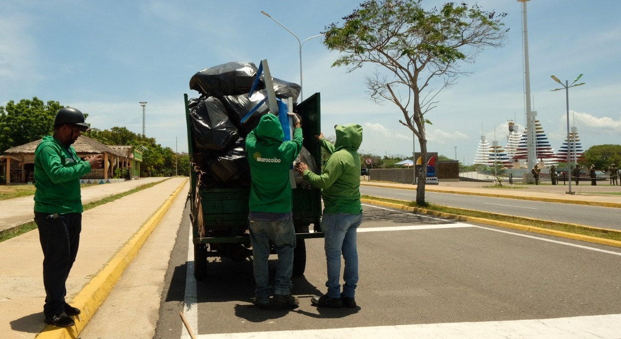 Se iniciaron los trabajos de recuperación del parque Vereda del Lago en Maracaibo