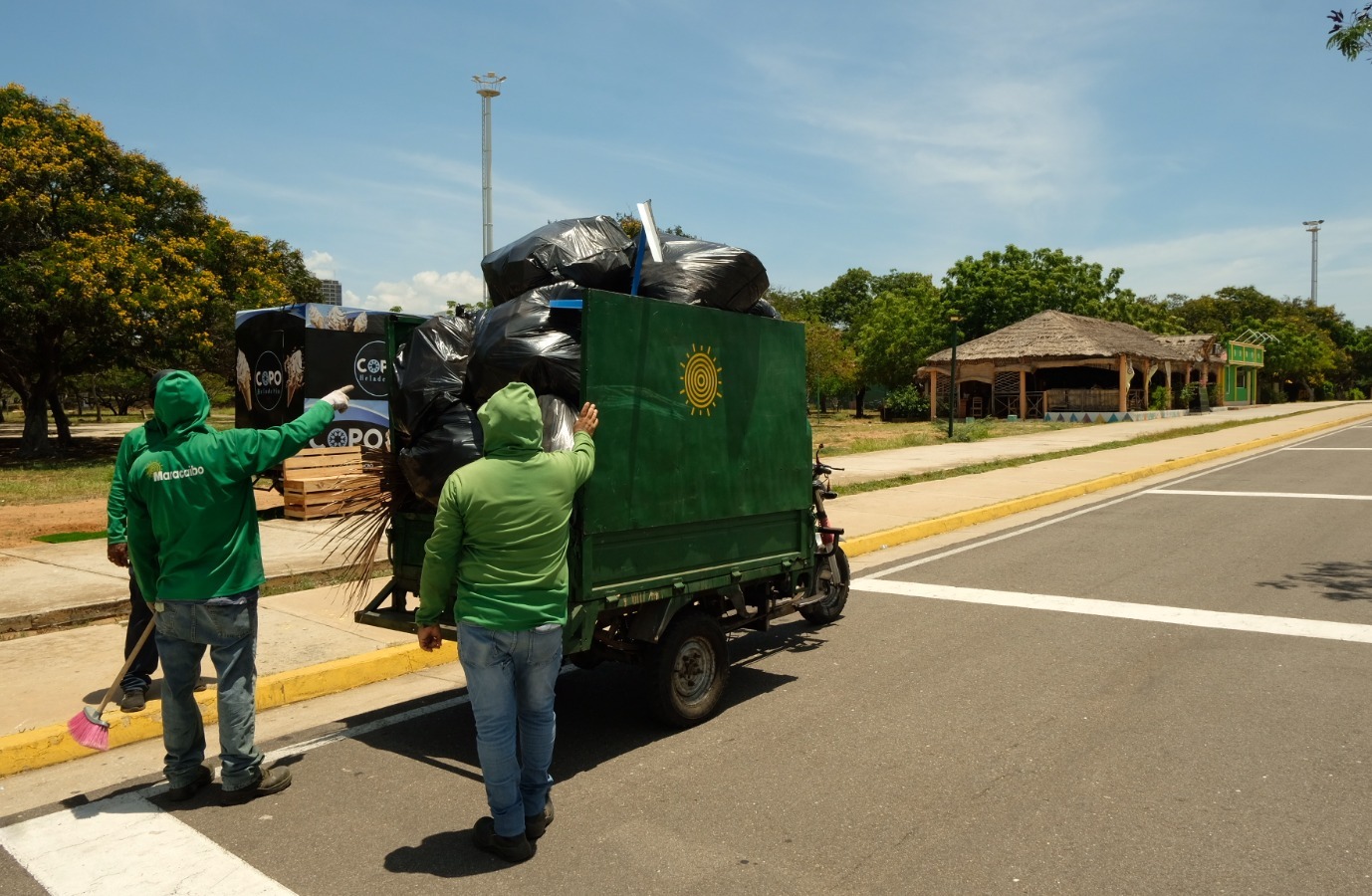 Se iniciaron los trabajos de recuperación del parque Vereda del Lago en Maracaibo