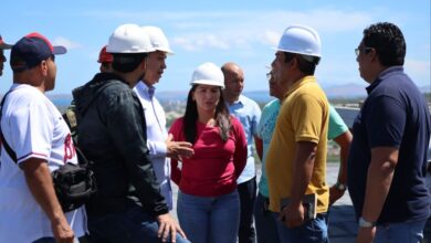 Gobernadora Jhoanna Carrillo supervisa reinicio de obras en la EBB. "La Franja de la Llanada" en el marco del Plan Bricomiles