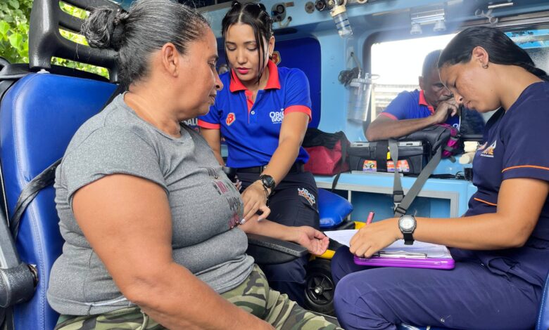 Programa 0800-Bigote, brindó atención médico asistencial a más de 100 personas afectadas por las inundaciones causadas por las lluvias en Carlos Arvelo.
