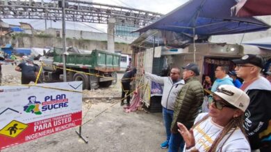 Avanza construcción del Mercado Tricolor en Petare para buhoneros de la zona