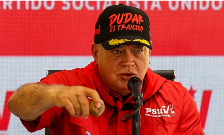 Diosdado Cabello defiende soberanía ante agresiones y llama a la unidad nacional