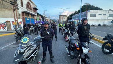 En Diego Ibarra gobierno regional efectuó despliegue de seguridad.
