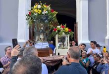   Cientos de feligreses acompañaron peregrinación de reliquias de San Gregorio Hernández y Santa Carmen Rendiles.