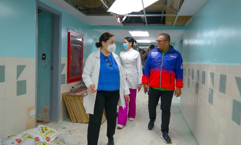 Avanza remodelación de cardiología en la Ciudad Hospitalaria Dr. Enrique Tejera.