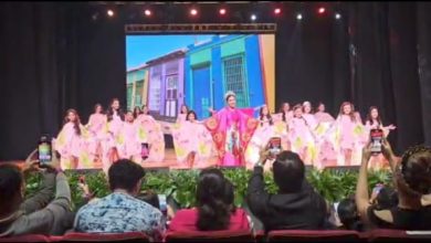 Candidatas de la Quincuagésima Novena (59) Feria de La Chinita desfilaron ante la prensa