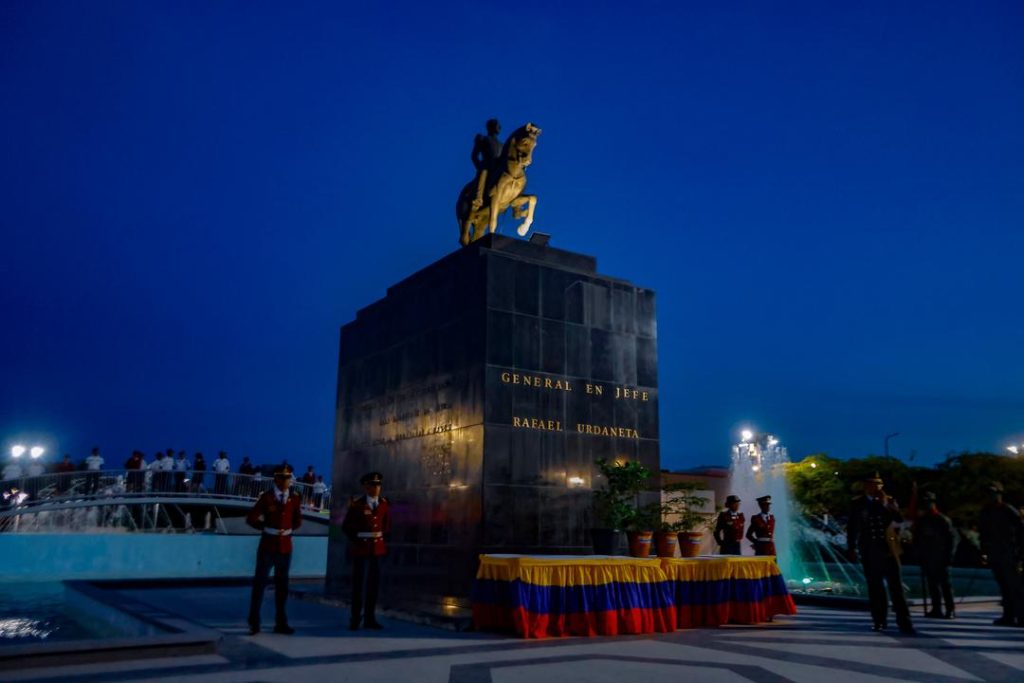 En el aniversario del Natalicio de Rafael Urdaneta renovamos el compromiso de la ética y la moral