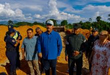 Gobernador Caldera constata avances de obras en materia de vialidad, agua y salud en el municipio Baralt