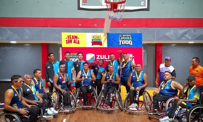 Zulia Campeón del Súper 4 de Baloncesto sobre Silla de Ruedas