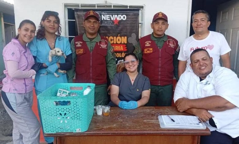 En el municipio Colón la misión Nevado efectuó exitosa jornada de medicina veterinaria integral