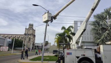 Alcaldía de Maracaibo mejora el alumbrado público de la avenida Bella Vista