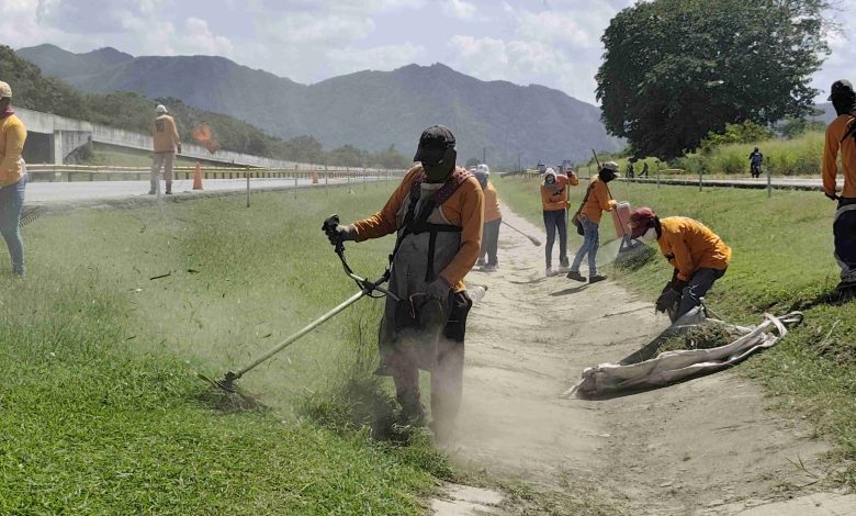 Gobierno de Carabobo desplegó plan Cayapa en tramos de la Autopista Regional del Centro  