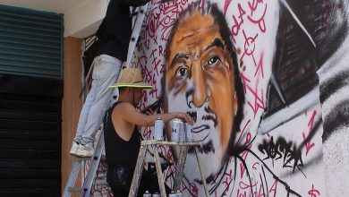 Artistas del “Festival Internacional de Muralismo Ciudad Mural” plasman sus obras en centro de Valencia
