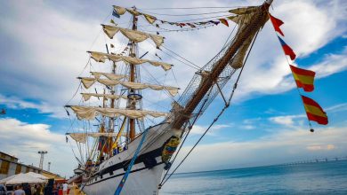 Buque Escuela Simón Bolívar llego a Maracaibo