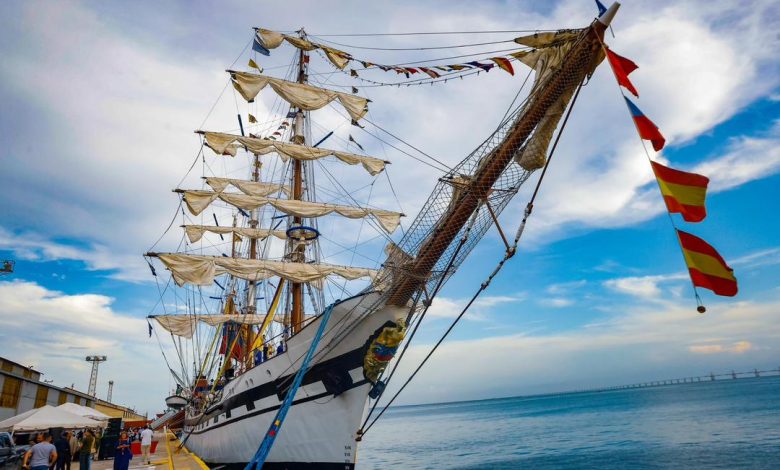 Buque Escuela Simón Bolívar llego a Maracaibo