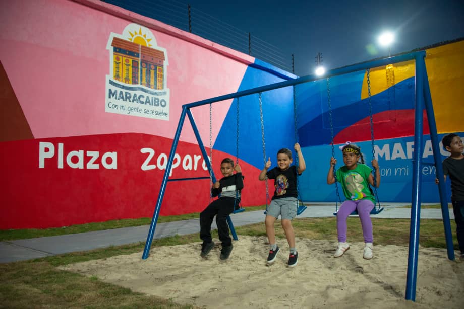 Reinaugurada la Plaza Zapara por la Alcaldía de Maracaibo 