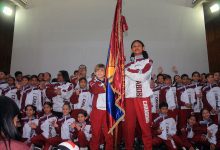 Abanderada delegación carabobeña para III Juegos Deportivos Nacionales Comunales 2025