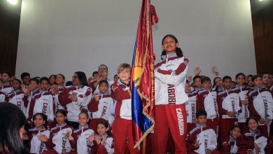 Abanderada delegación carabobeña para III Juegos Deportivos Nacionales Comunales 2025