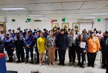 Se efectuó acto de Ascenso y Retiro en el Cuerpo de Bomberos de Santa Rita