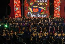 El municipio Santa Rita se ilumina con el encendido de luces