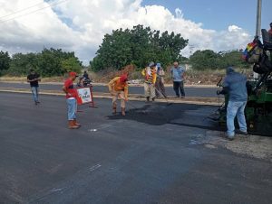 Se Acelera el Plan de Asfaltado en Vías Claves de Santa Rita 