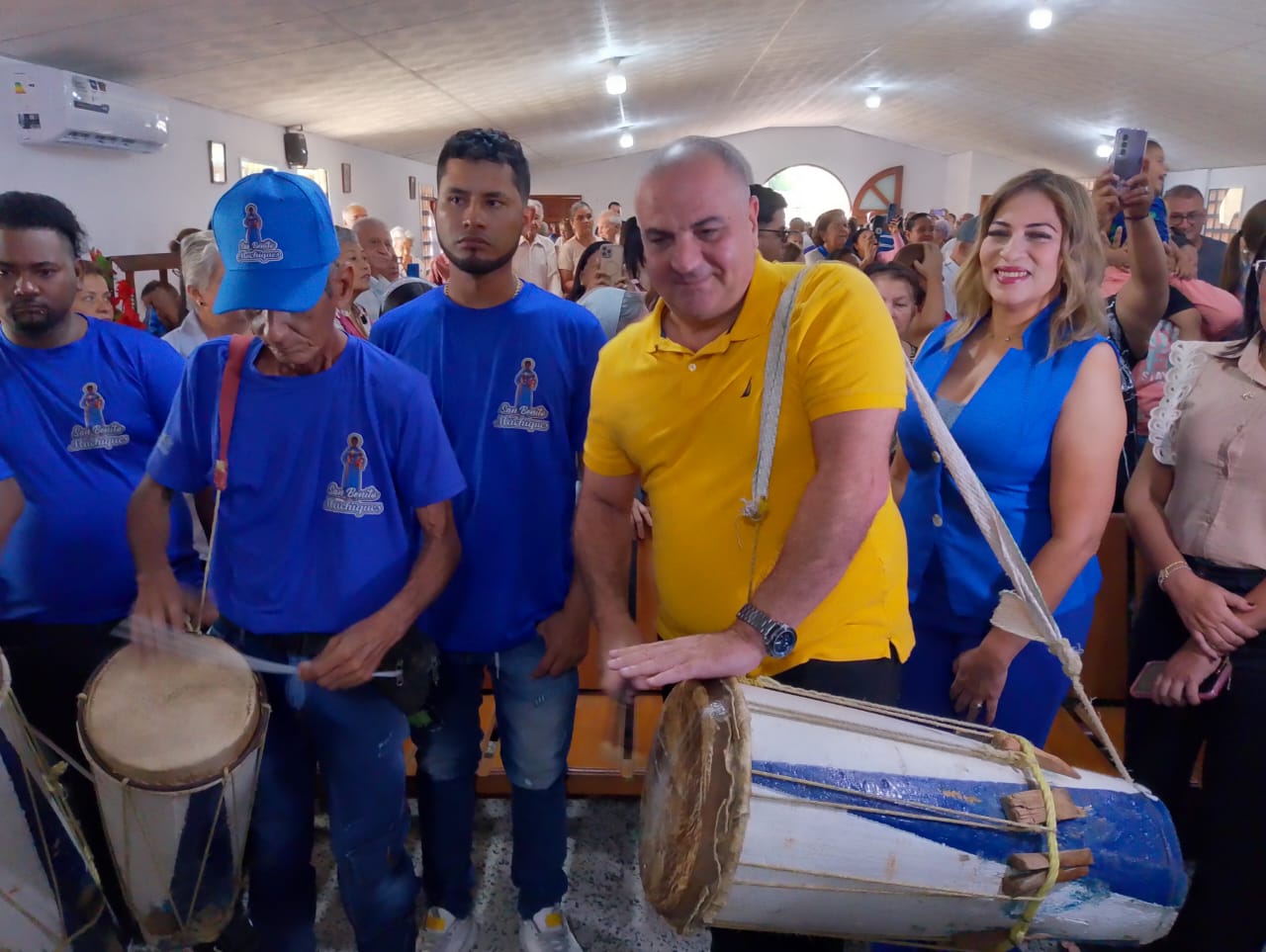 En Machiques se celebró la misa en honor a San Benito de Palermo 