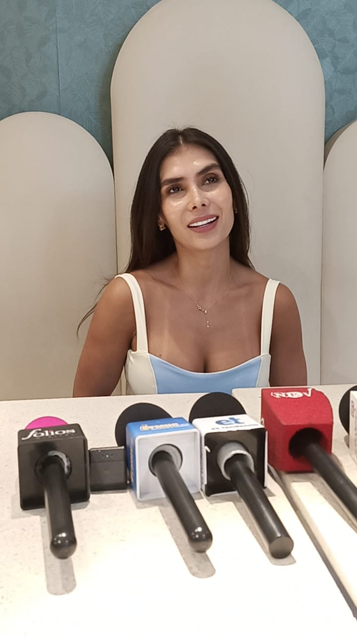 Alexandra Meza, propietaria de Anella Café y organizadora del evento deportivo.
