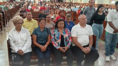 Alcalde de Machiques participó en Eucaristía en la Catedral Nuestra Señora del Carmen