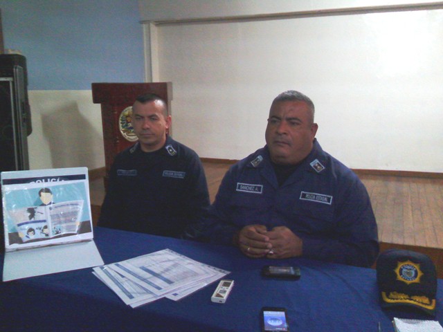 Director del Instituto Autónomo de la Policía, en rueda de prensa