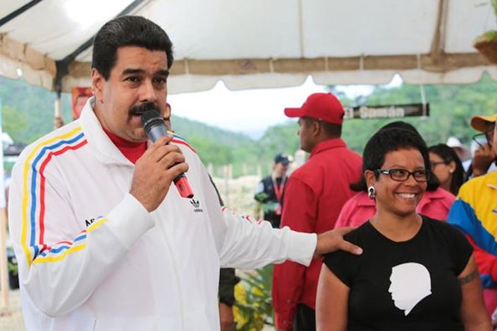 maduro con erika