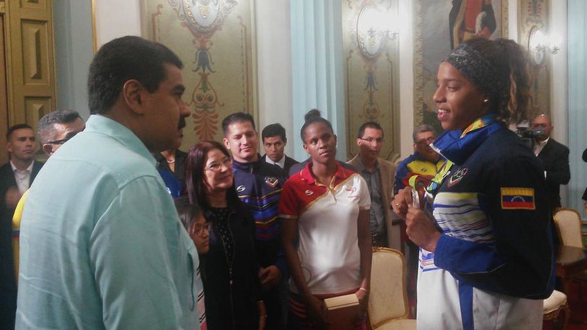 yulimar rojas y maduro