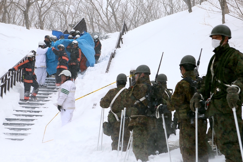 Avalancha-Japón
