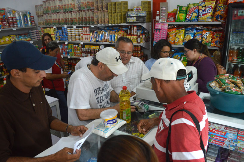 venta supervisada de alimentos