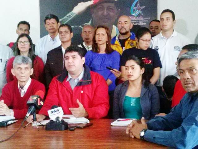 Alcaldes, Alcaldesas, Protectores y la Comisión Electoral Estadal acompañaron a Jehyson Guzmán en la rueda de prensa