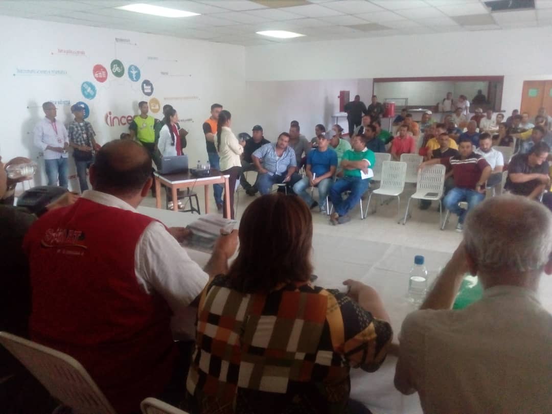 Reunion con carniceros e industriales de El Vigia
