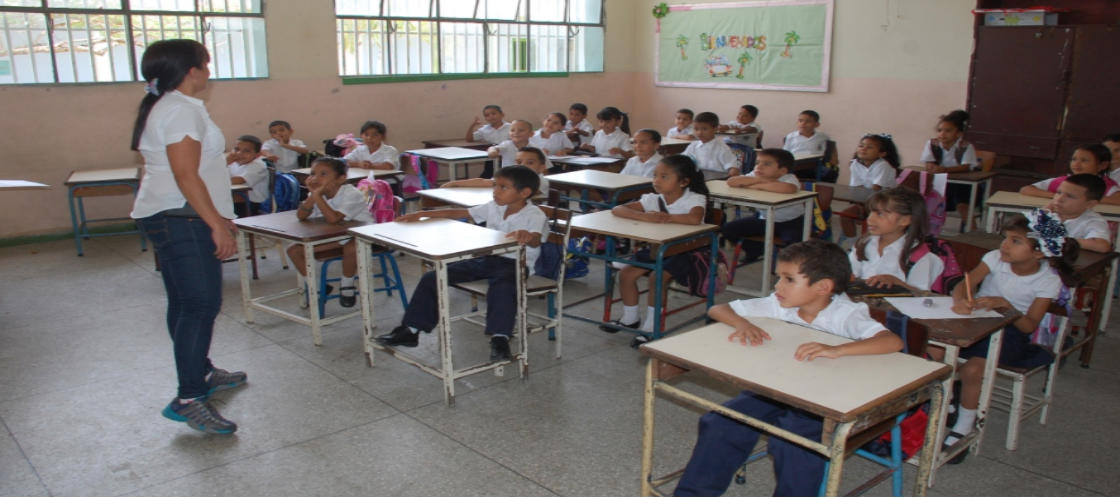 imagen d eniños en clases