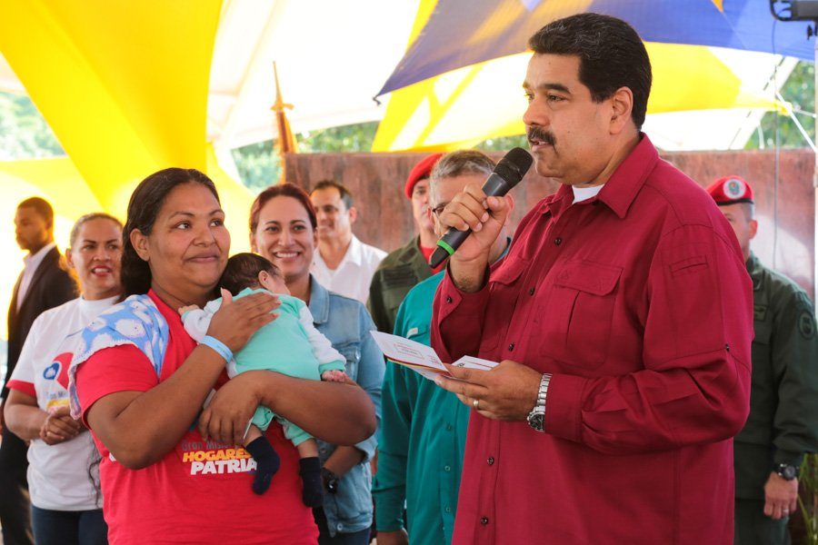 Hogares de la Patria se benefician de la revolucion bolivariana