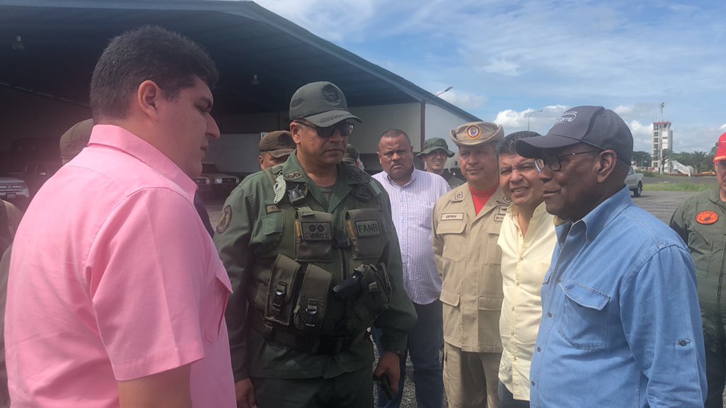 Recibimiento del ministro de educacion