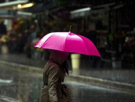 Lluvias dispersas, aisladas, débiles y moderadas se prevén este jueves